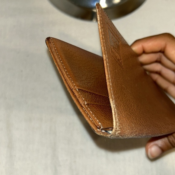 Authentic BURBERRY Leather BiFolding Long Wallet - Picture 7 of 8